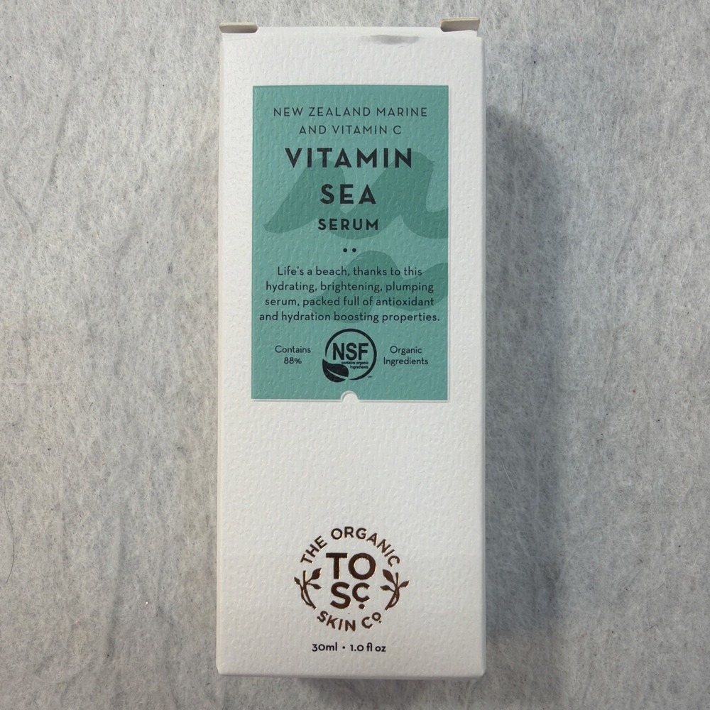 THE ORGANIC SKIN CO New Zealand Marine & Vitamin C Vitamin Sea Serum 1oz / 30ml